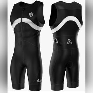 SLS3 Triathlon Suit For Men - Premium Triuit Triathlon - Sleeveless Size Large